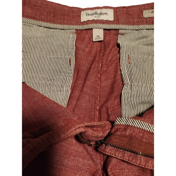 Goodfellow & Co Mens Red Linden Short 36 - Picture 4 of 7